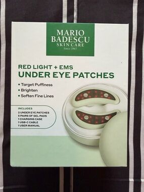 Mario Badescu Mint Green & White Eye Device with Charger